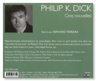 cinq nouvelles Philip K. Dick